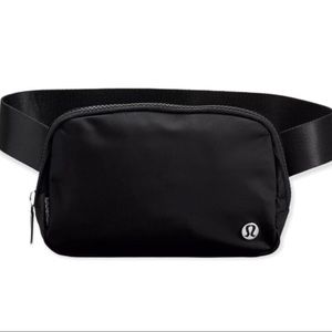 **SOLD** Lululemon Wear Everywhere Belt Bag - Black with Silver logo (NWT)